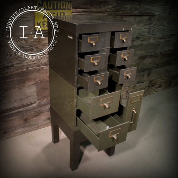 Vintage Industrial Filing Parts by IndustrialArtifact