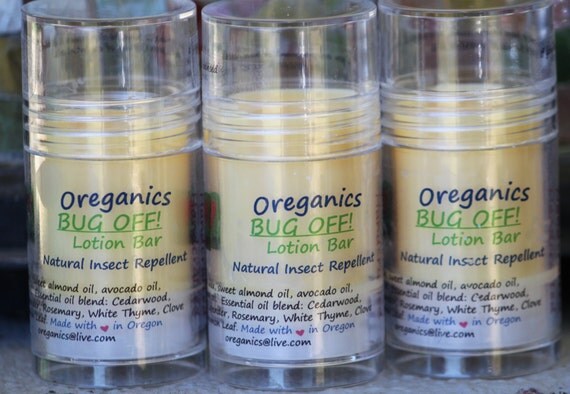 Items similar to Bug Off Lotion Bar All Natural Insect Repellent on Etsy