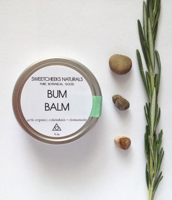 Items similar to Natural Zinc Oxide Cream Baby Bum Balm Diaper Rash