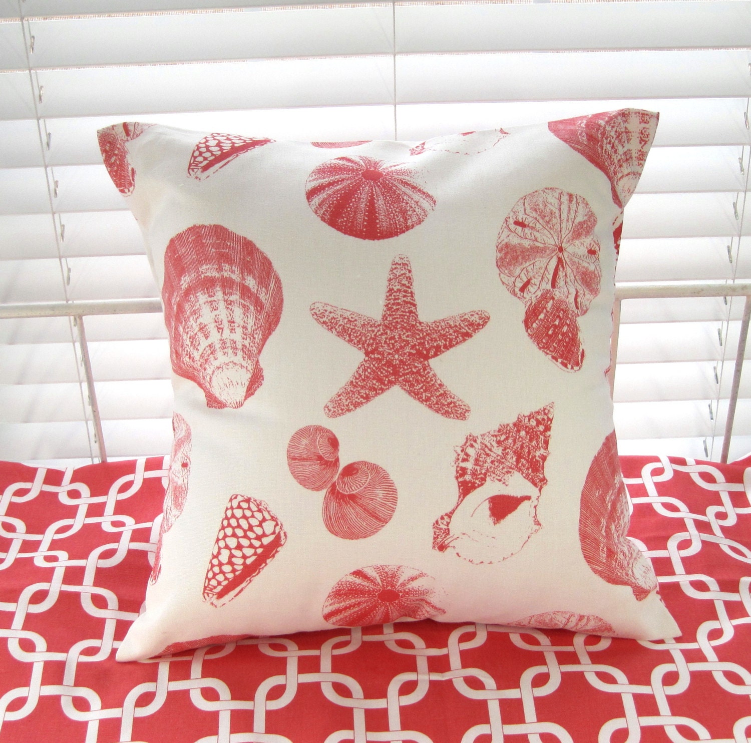 CLEARANCE SALE, Coral Pillow, Pillow Covers, Beach Decor, Decorative