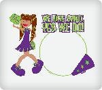 CHEERLEADING SPIRIT Edible Image Cake Topper (We have the Spirit Yes We Do....) Il_570xn