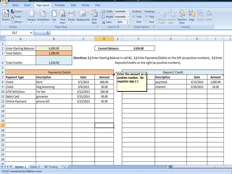 Printable Check Register How to Balance a by TimeSavingTemplates