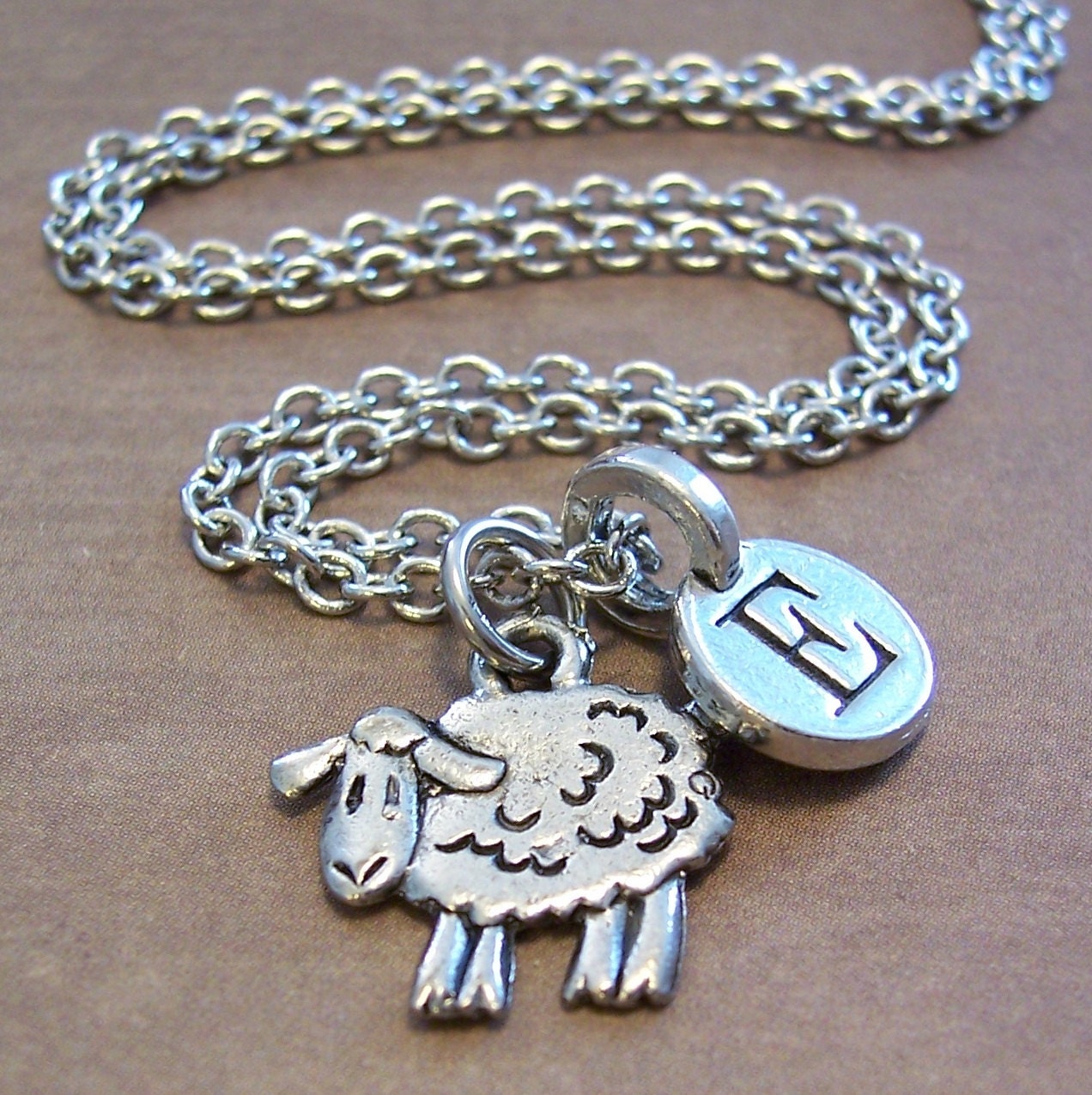 Sheep necklace Clearance
