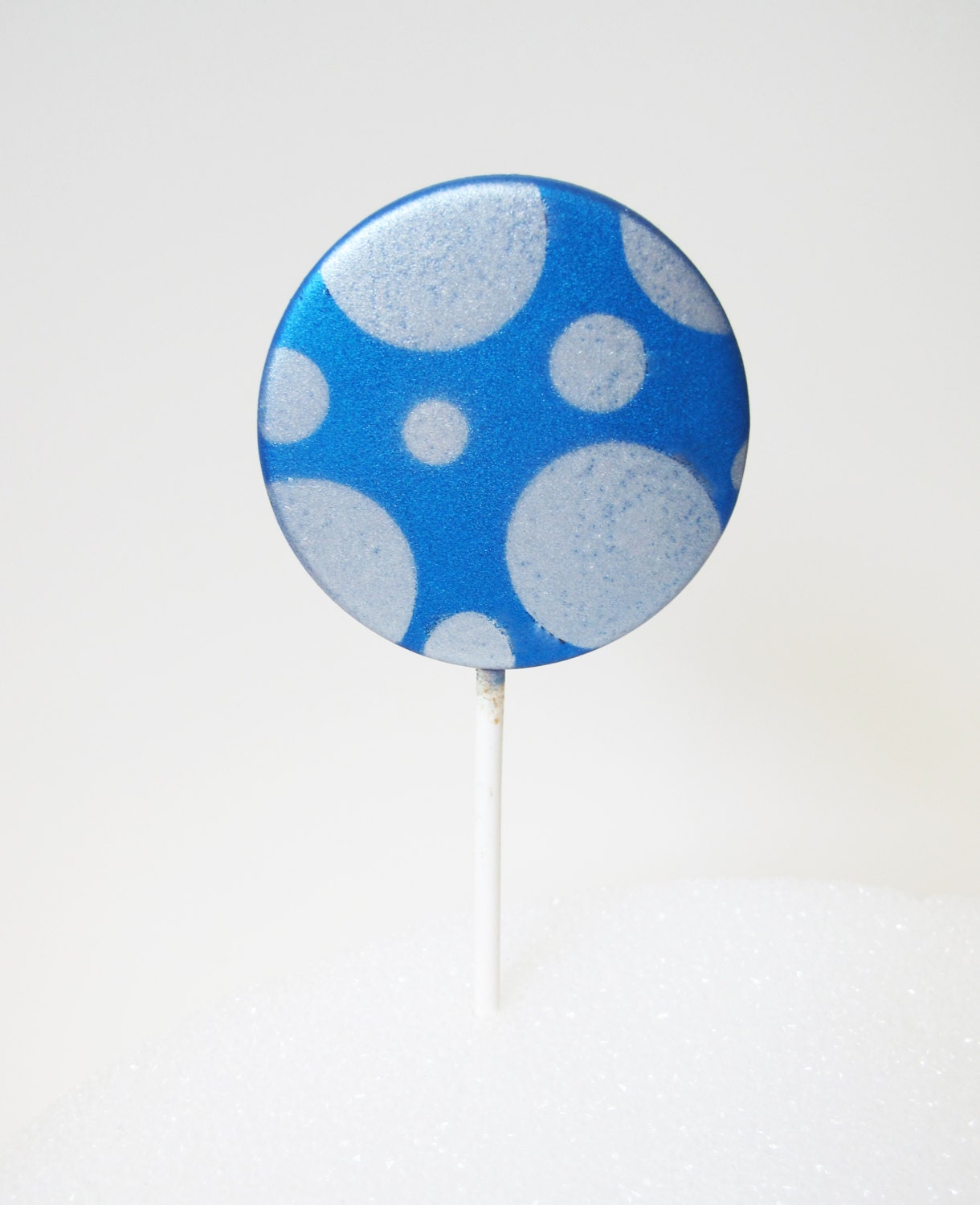 5 Chocolate Lollipops: Sterling Mod Spots - TheFrostedPetticoat