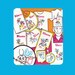 Vogart Embroidery Transfer Pattern 293 Bee Smart Humorous Transfers Cautionary Tales