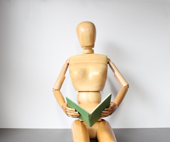 life size wooden artist mannequin