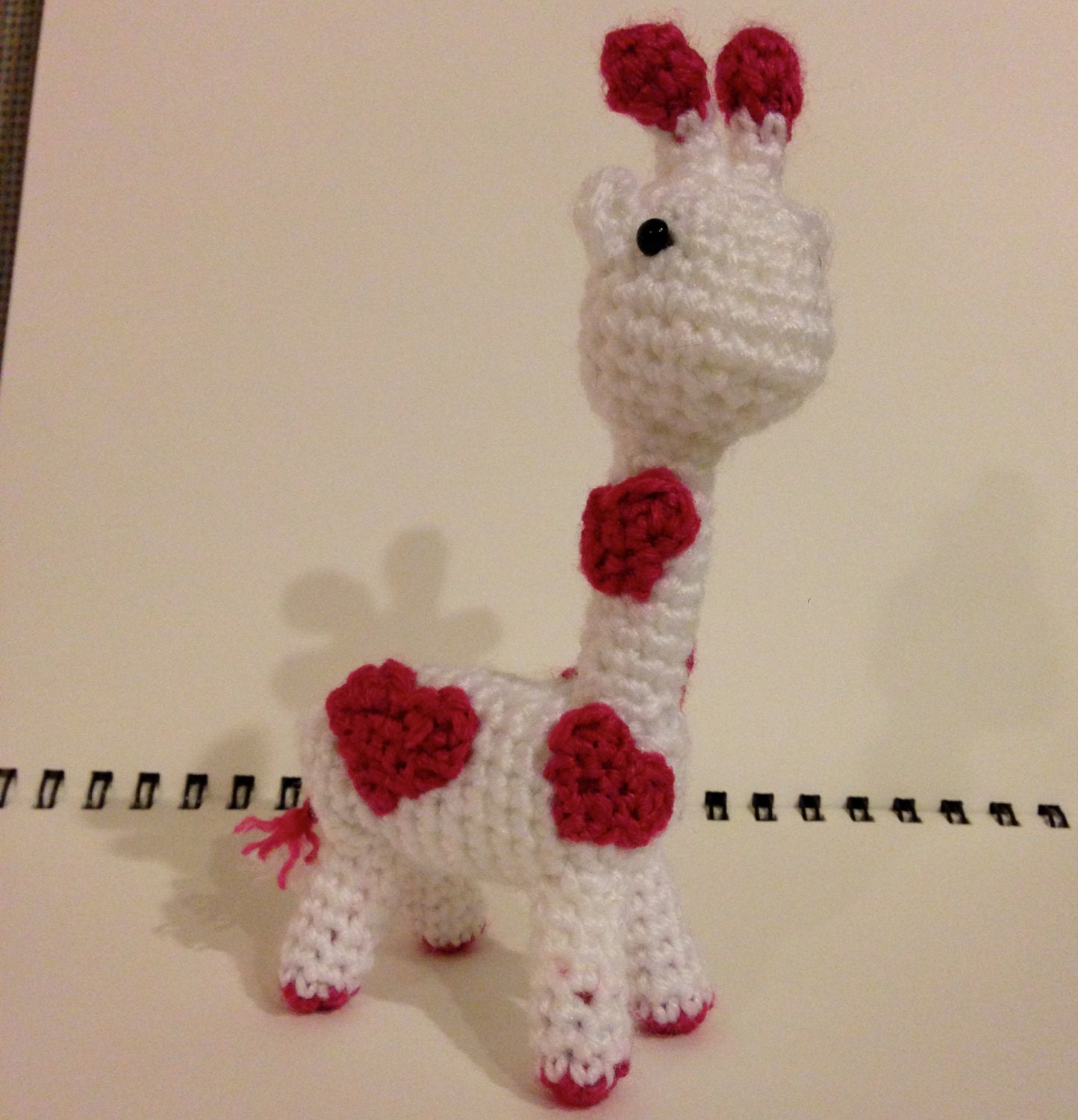 valentines giraffe teddy