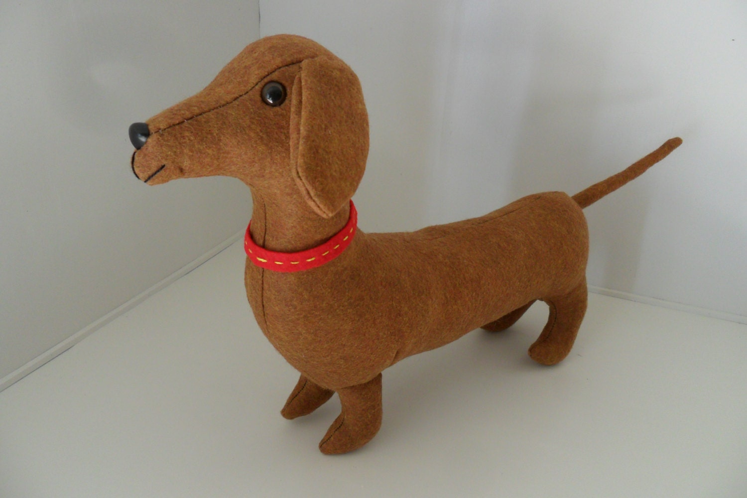 stuffed wiener dog toy