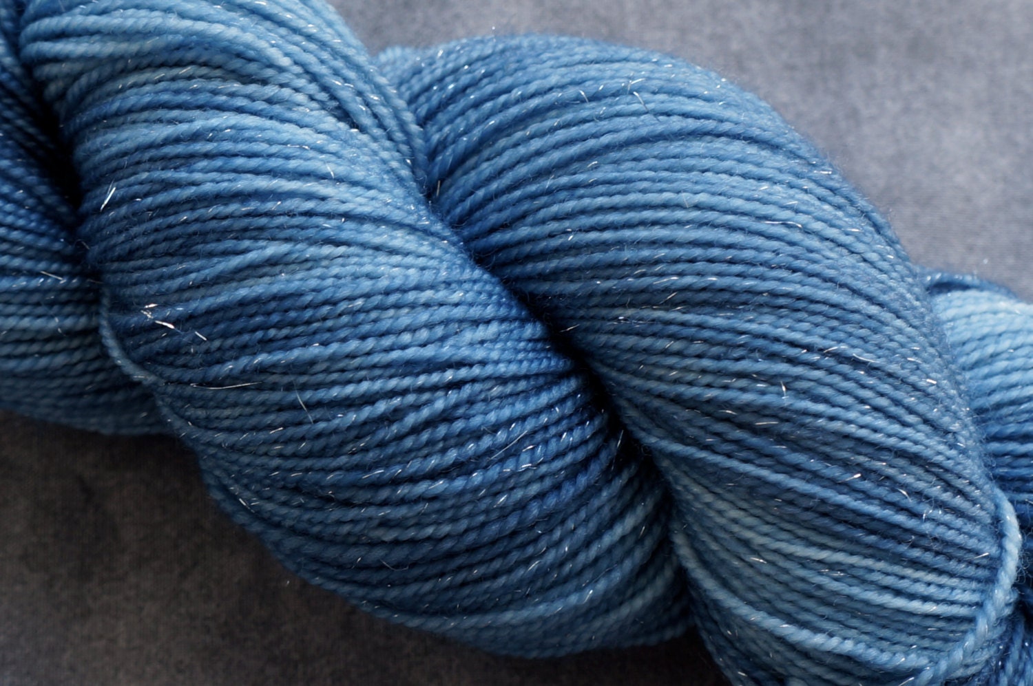 Sparkle Sock Yarn - Merino/Nylon/Stellina - 438 yds - Boating