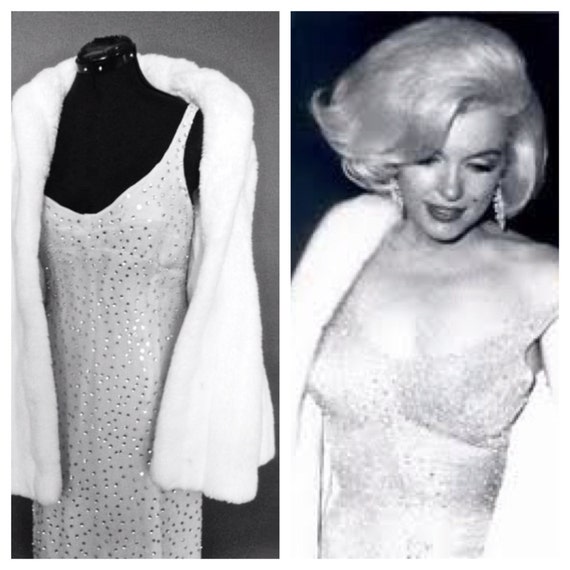 Marilyn Monroe Replica Dress Happy Birthday by Deconstructress