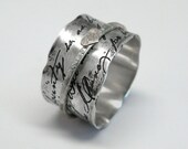 Juliet Spinner Ring in Sterling Silver Reserved for Ami