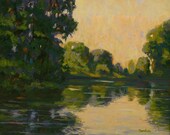 Oil Painting Original STILL WATERS Landscape 20x24