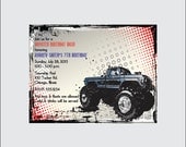 Monster Truck Birthday Invitation (set of 10) Il_170x135