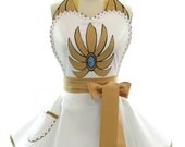 Retro Apron - She-ra Sexy Womans Aprons - Vintage Apron Style - HeMan Pin up Grayskull Hero Rockabilly Cosplay