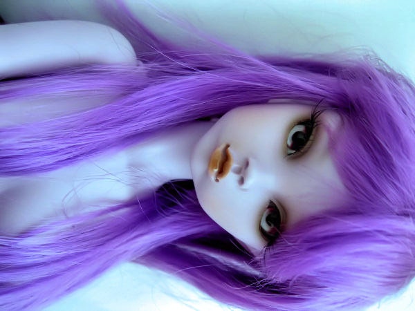 16" Mini MSD dollfie bjd OOAK LILAC skin elf ears Nabiya