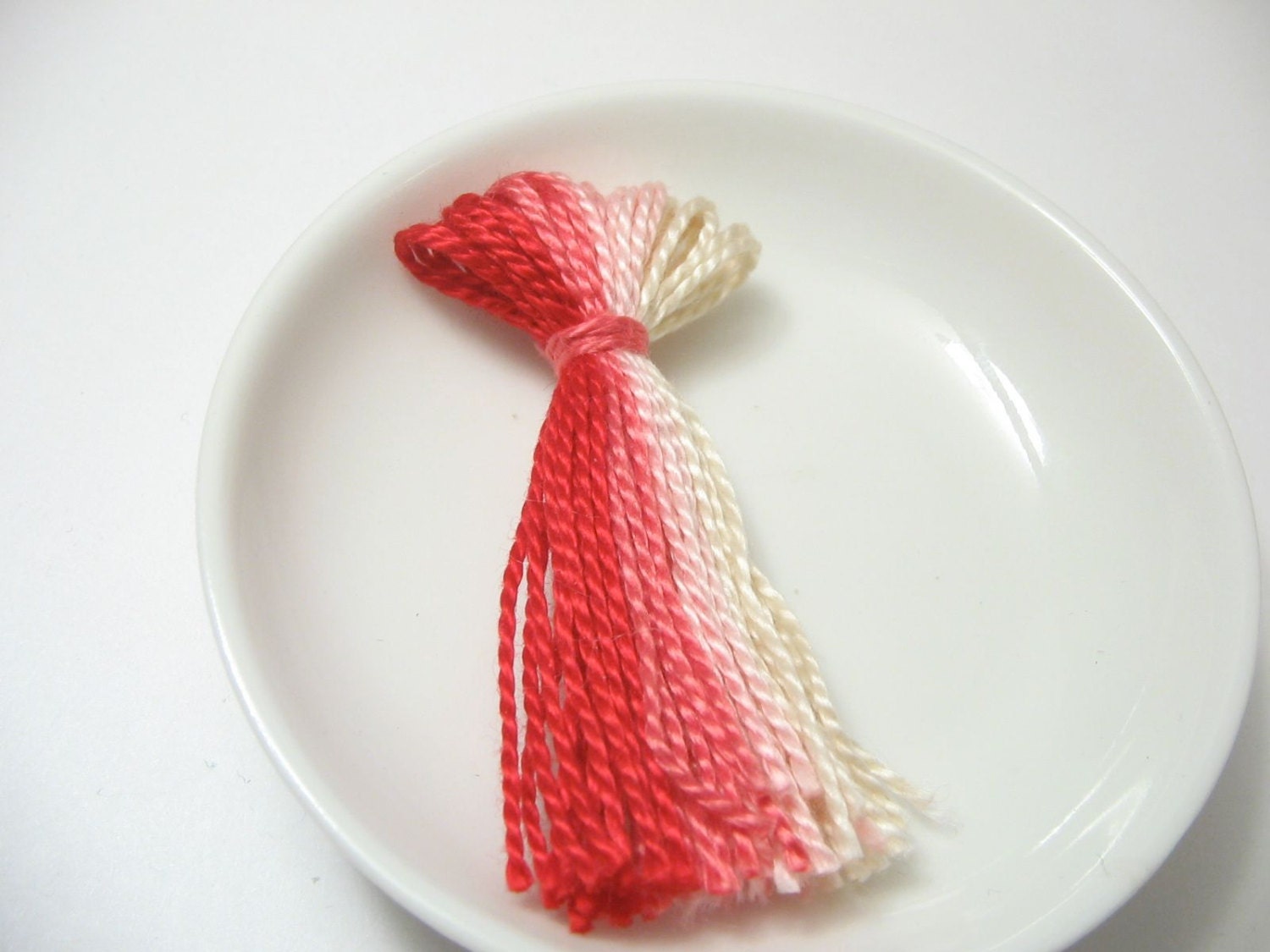 Pink Ombre Tassel Supply for Jewelry and Clothing
