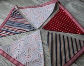Fourth of July flag banner RTS