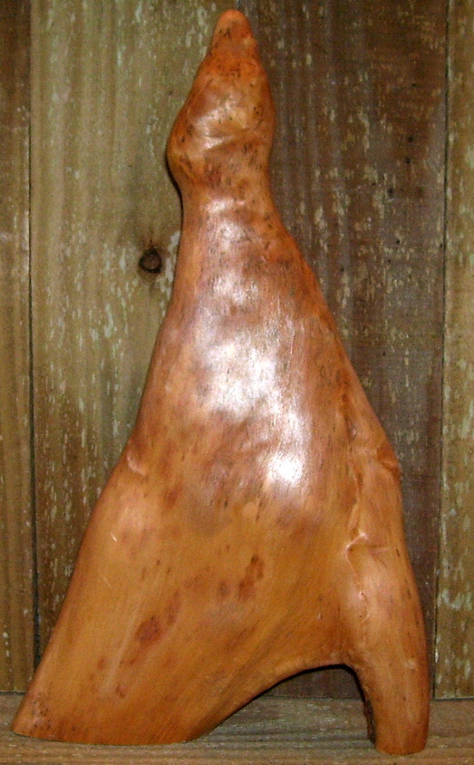 Cypress Knee 12.75 Wood Carving Home Decor by kmaskreations