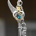 OneWing Steampunk Key Pendant