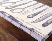 Medium Handbound Journal - Kitchen Silverware 