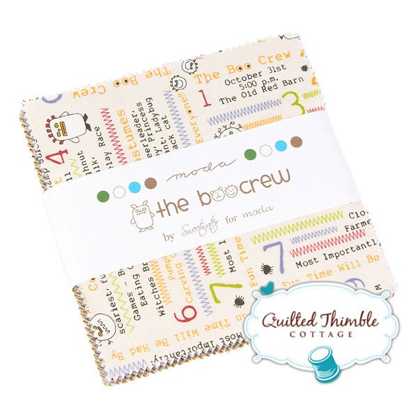 The Boo Crew by Sweetwater - Charm Pack (5510PP) - Moda