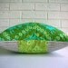 Pillow Cover Decorative Throw - Amy Butler Cameo - Colorful Turquoise Citrine Olive Green Floral - Boho Chic Girls Room Nursery Vintage
