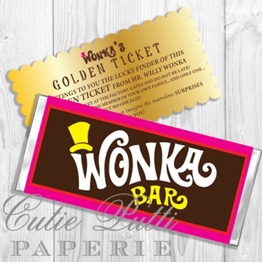 Free Willy Wonka Bar Printables | Party Invitations Ideas Free Willy Wonka Bar Printables | Party Invitations Ideas