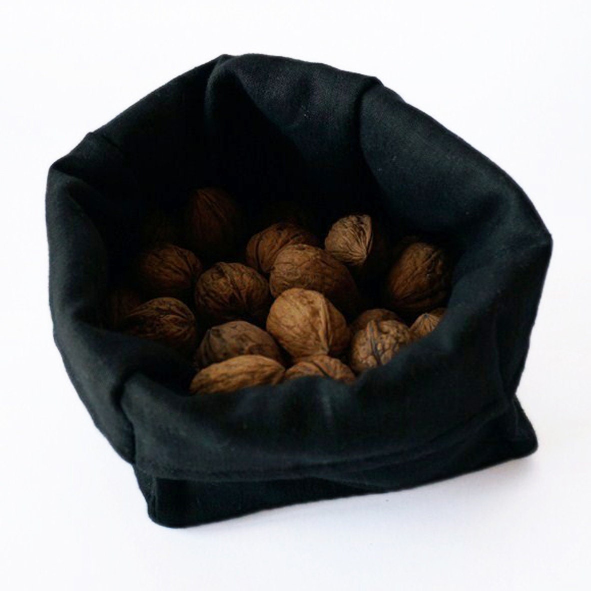 Linen Storage basket by Lovely Home Idea. Black or custom color. Small