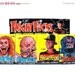 ON SALE Fright Flicks Horror Trading Cards/Stickers made by Topps 1988 lot of 4 packs