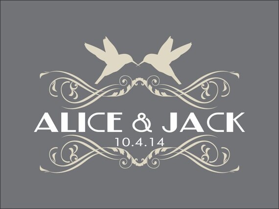 50 Jumbo 4" x 5" Welcome Bag/Box Labels - Wedding Stickers Printed with Your Colors Il_570xn