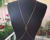 Gold Infinity Body Chain