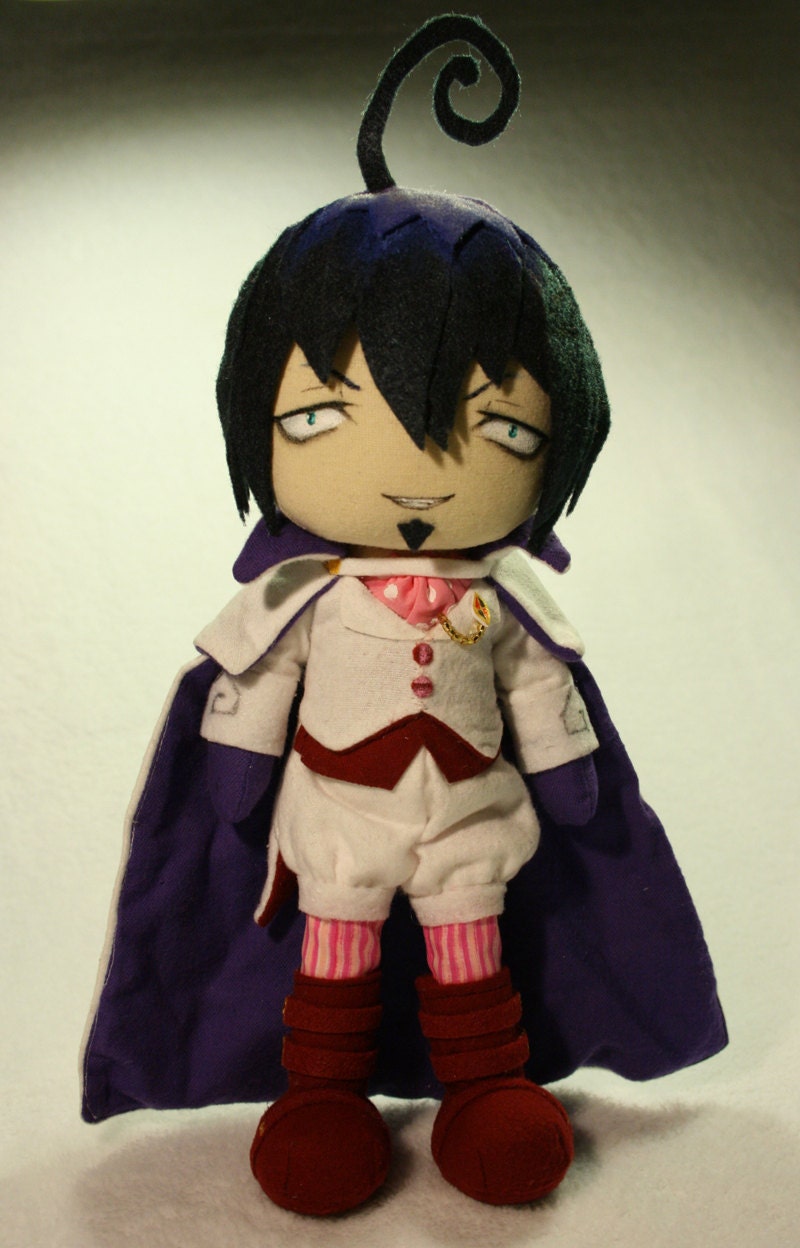 blue exorcist plush