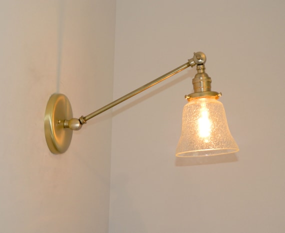 Articulating Wall Sconce by MiltonDouglasLampCo on Etsy
