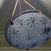 Original Signed DEGUE 1930s Vintage French Art Deco Light Fixture Pale Violet/Periwinkle - Looks Great in all Decors