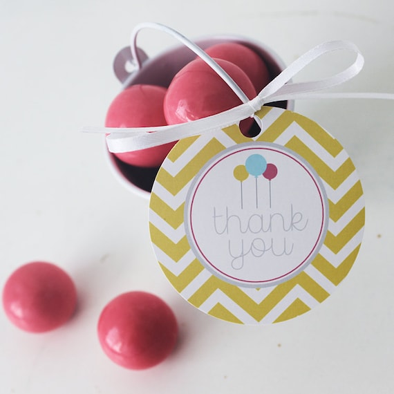 Sweet Balloon Printable Favor Tags : Printable Party Designs by The Tiny Tiara Il_570xn