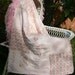 Baby Vintage Chenille Patchwork  Blanket
