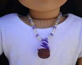 Cupcake Necklace for American Girl Dolls