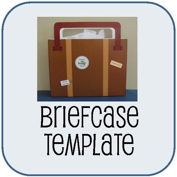 BRIEFCASE Template A La Carte by BabadooStationery on Etsy