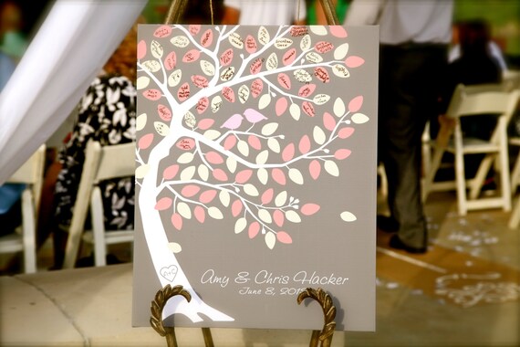 Wedding Tree Guest Book Wedding Registry by WeddingTreeGuestbook