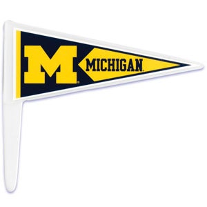 University of Michigan Pennant Cupcake Picks Il_570xn