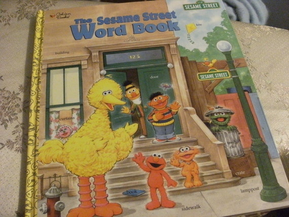 The Sesame Street Word Book By Golden Books By Booksatwisteria