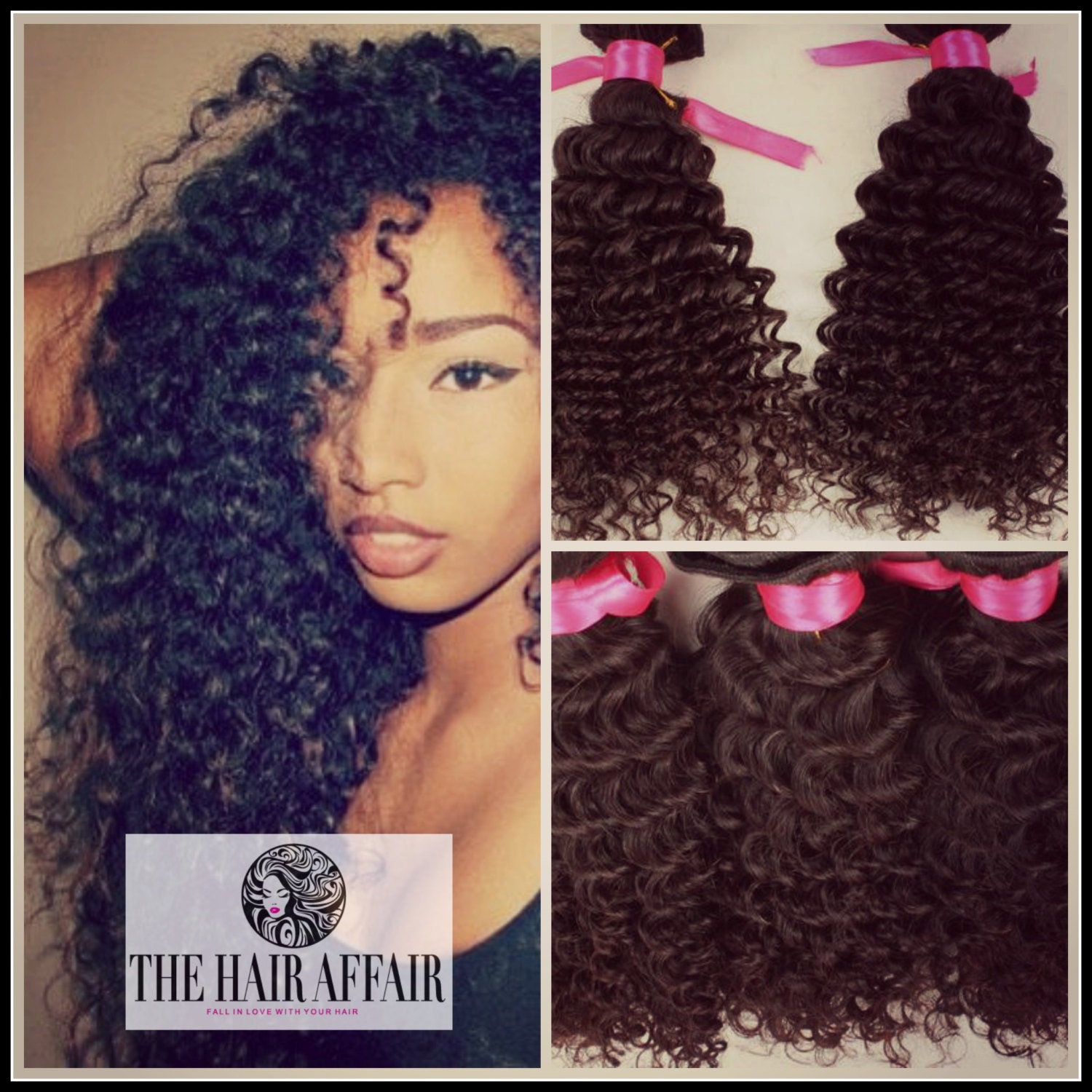 Kinky Curly Wave 12 26 Virgin Brazilian Human by TheHairAffair