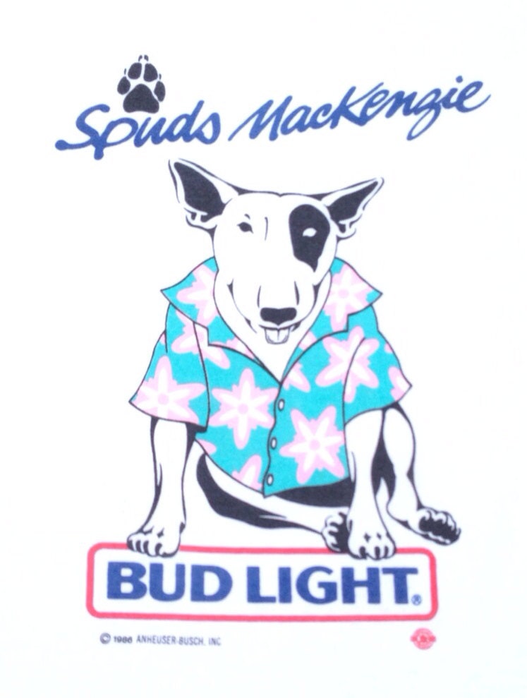 spud mckenzie shirt