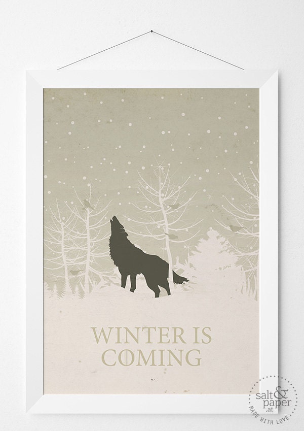 WINTER IS COMING (Print a4)