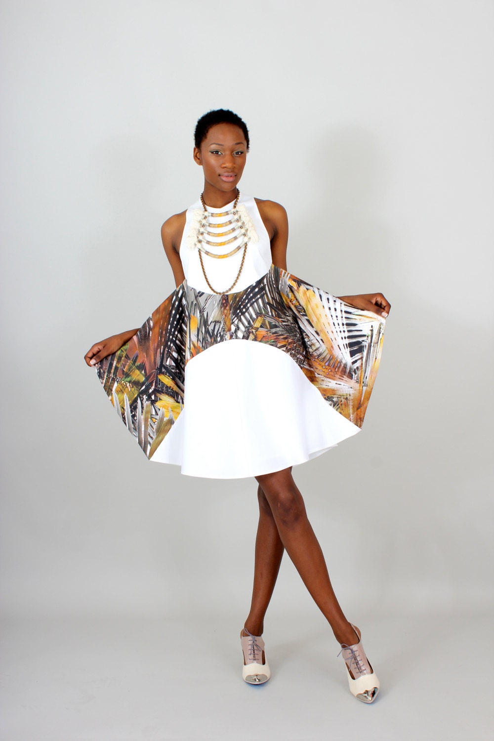 Winged Safari Dress