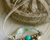 Katie. bohemian string bracelet. Tiedupmemories