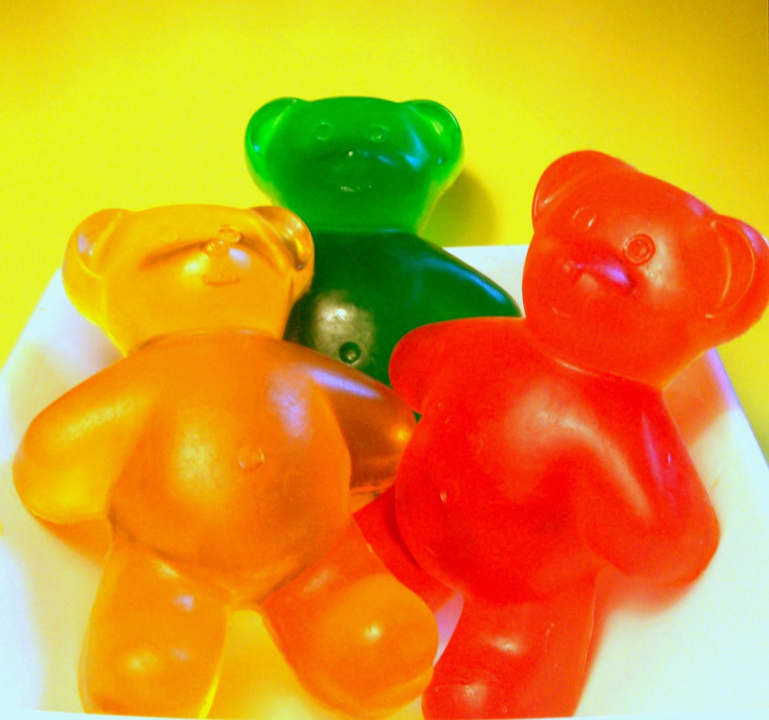 Gummy Bear Soap - Large Sized - Birthday gift - Get well soon - candy soap - gummi bear soap Il_170x135