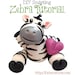 Polymer Clay Zebra Tutorial - Also for Fondant, Sugar Paste, & More