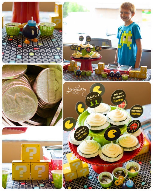 Arcade Party Package - Party Printables - Forever Your Prints Il_570xn