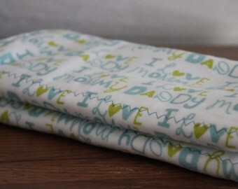 Soft Baby Burp Cloths Set of 2 Unisex by ReecesCreativePieces